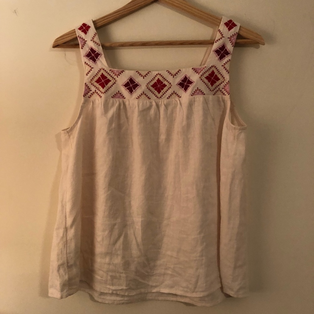Madewell Embroidered Tank